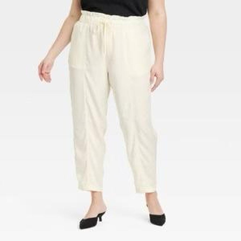 A New Day Women's High Rise Tapered Ankle Pull on Joggers